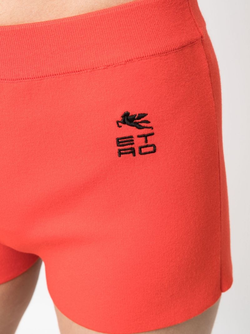 fine-knit logo-embroidered co-ord - 8