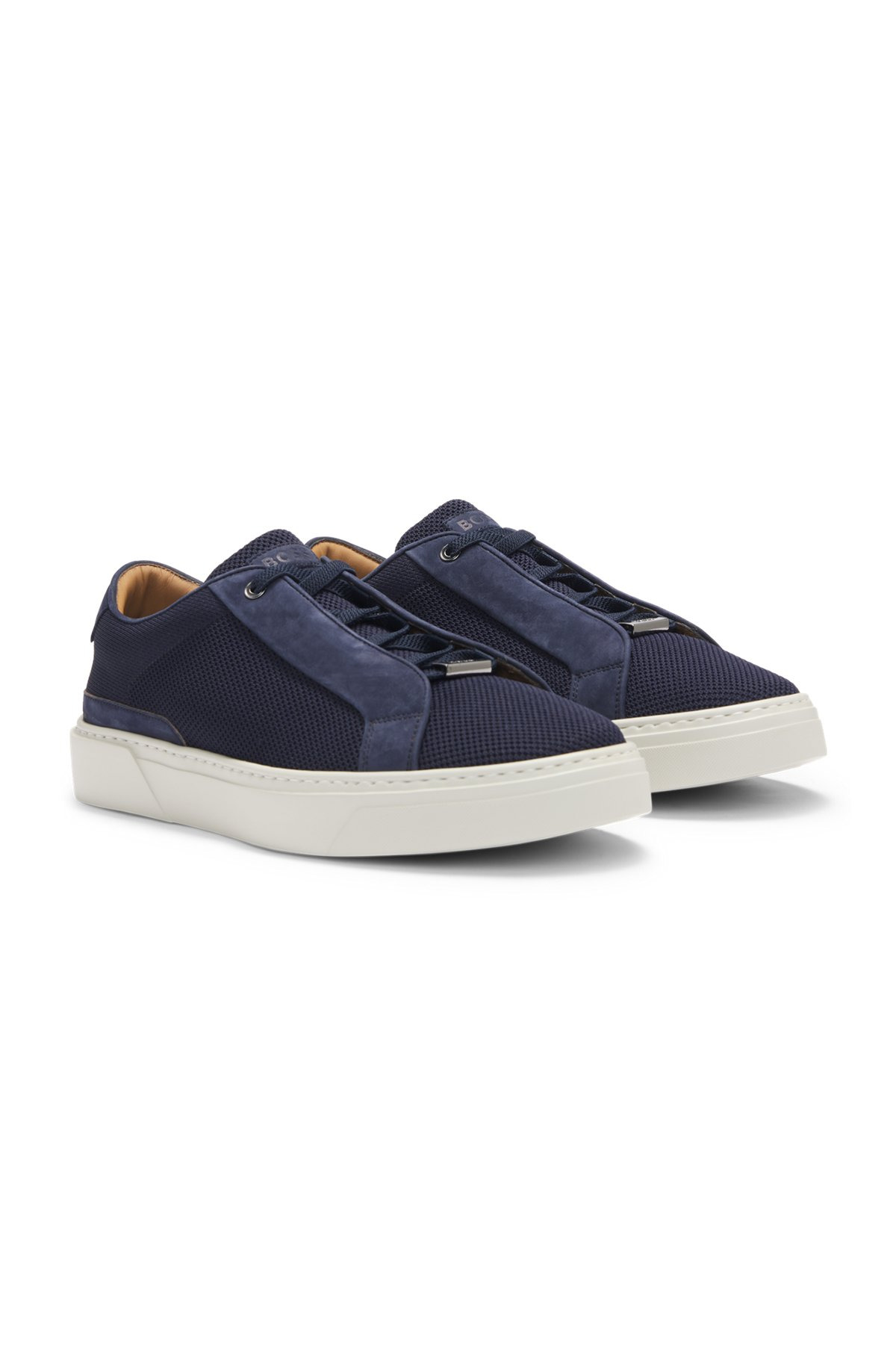 GARY LOW-TOP TRAINERS WITH BREATHABLE KNIT UPPERS - 2