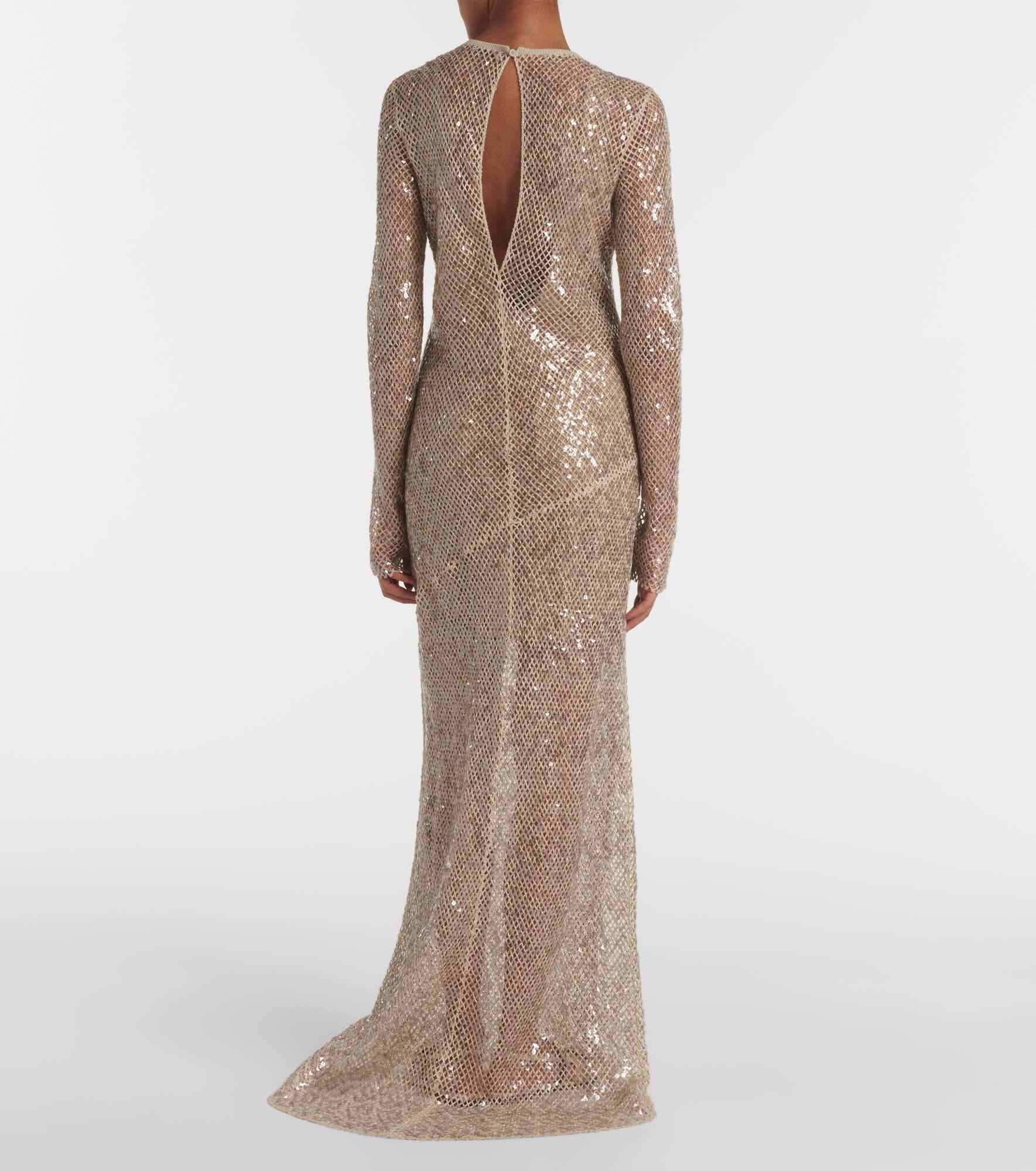 Sequined gown - 3