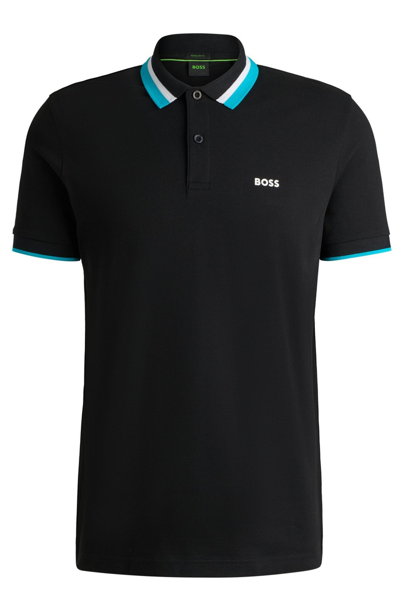 PADDY ACTIVE POLO SHIRT 와 CONTRAST STRIPES 1