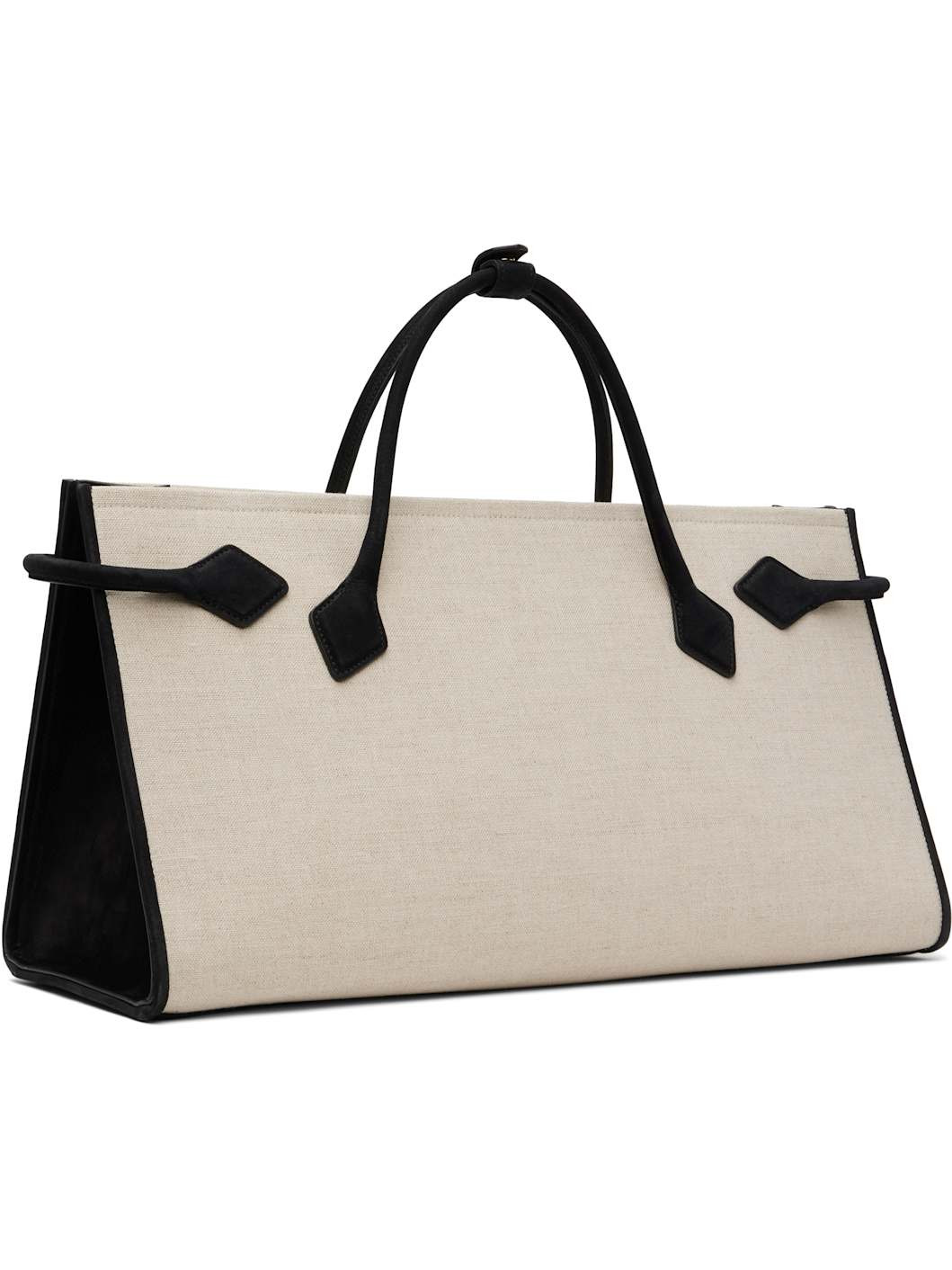 Beige & Black 'Le Teckel' Tote - 3