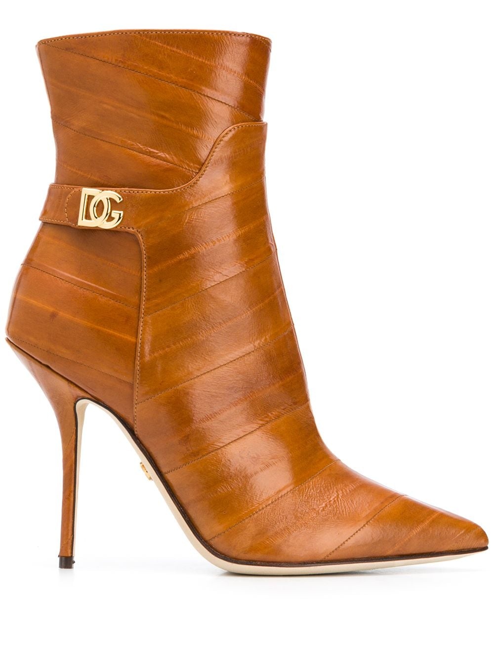 Cardinale crossed logo ankle boots - 1