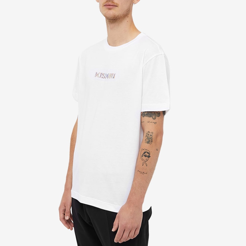 Missoni Missoni Embroidered Centre Logo T-Shirt outlook