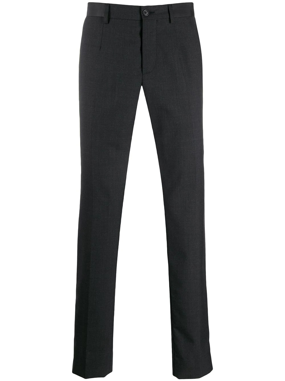 tailored straight leg trousers - 1