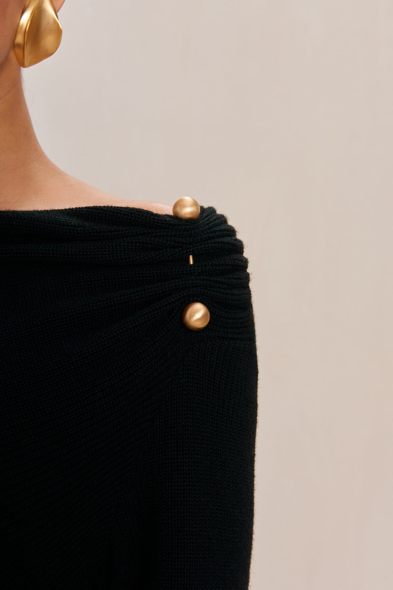 Cult Gaia ELORY KNIT TOP outlook