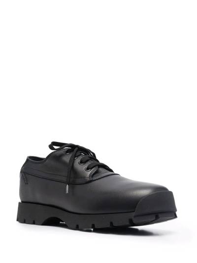 Jil Sander leather lace-up shoes outlook