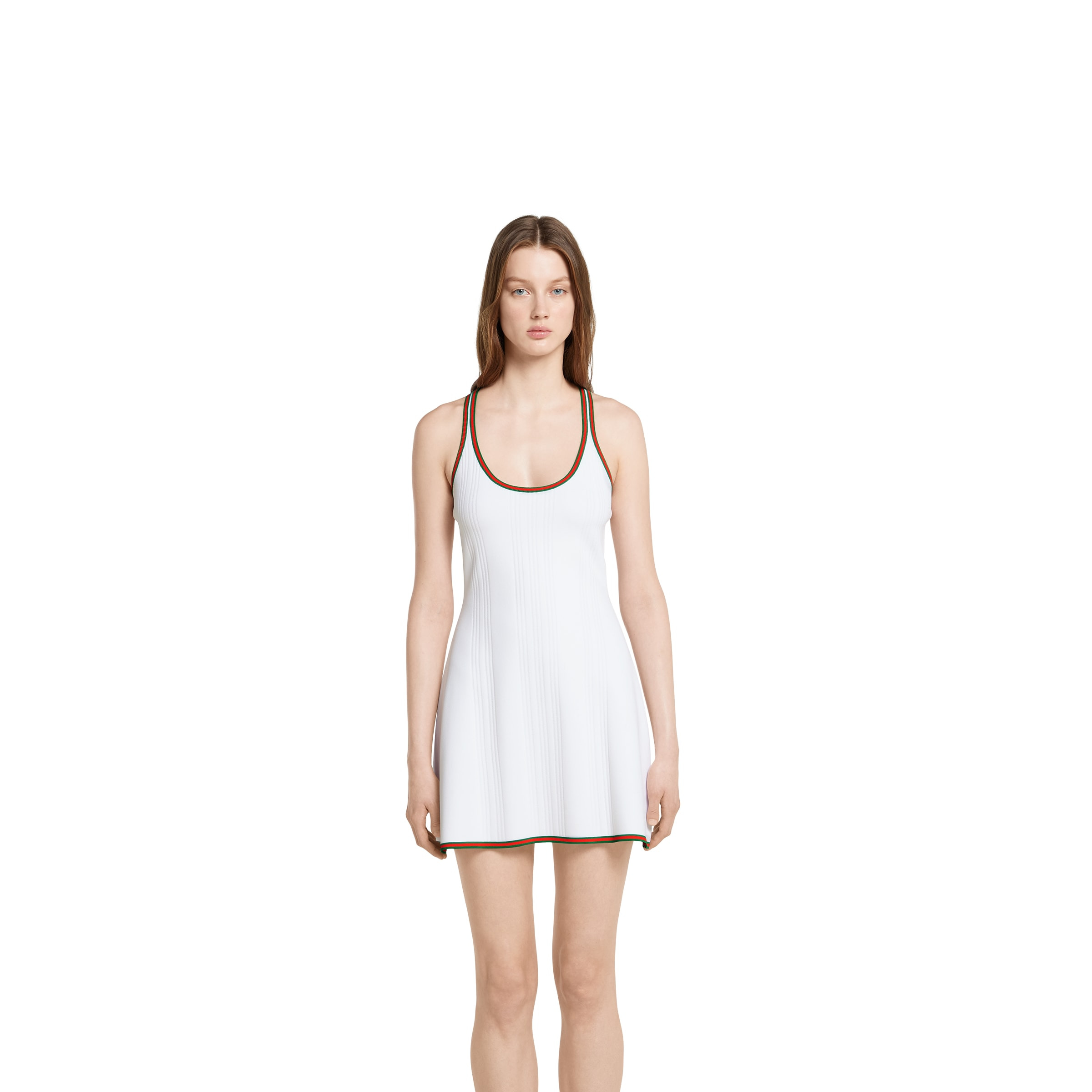 Stretch viscose dress with Web - 3