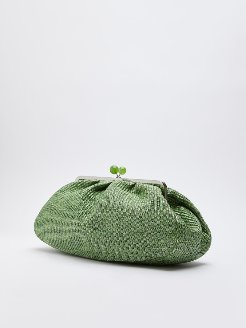 Max Mara NABARRO Large Pasticcino Bag in raffia outlook