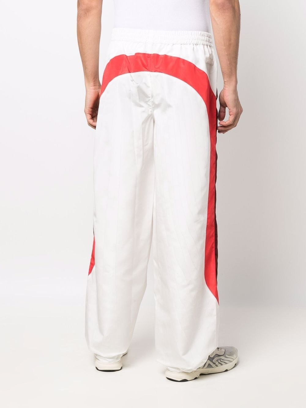 side-stripe track pants - 5