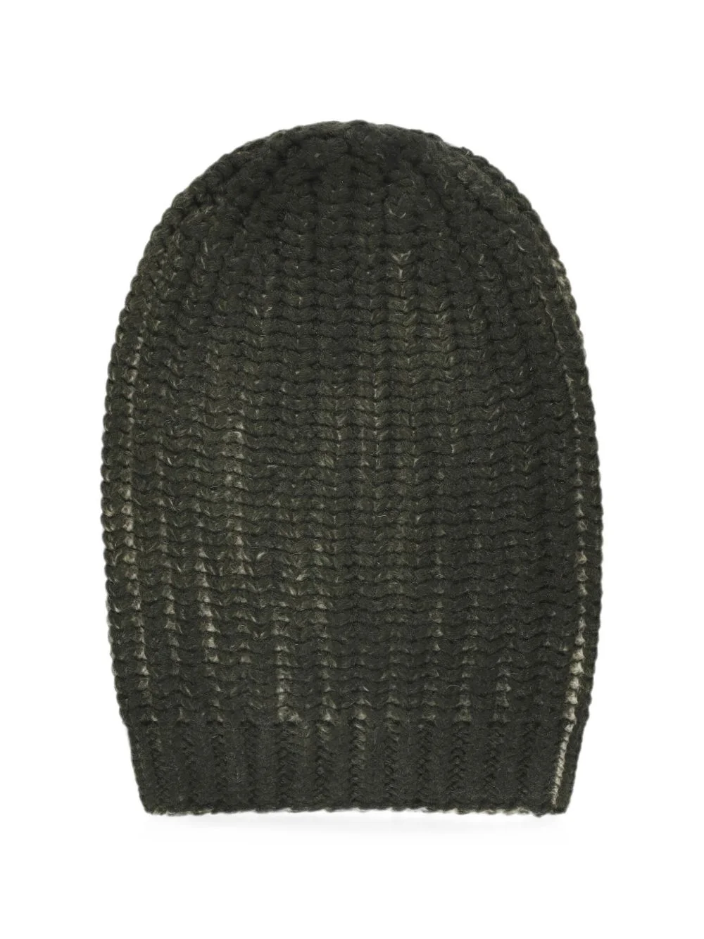 ribbed-knit beanie hat - 1