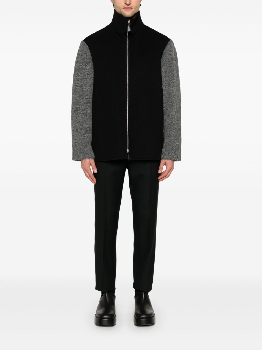 colourblock jacket - 2