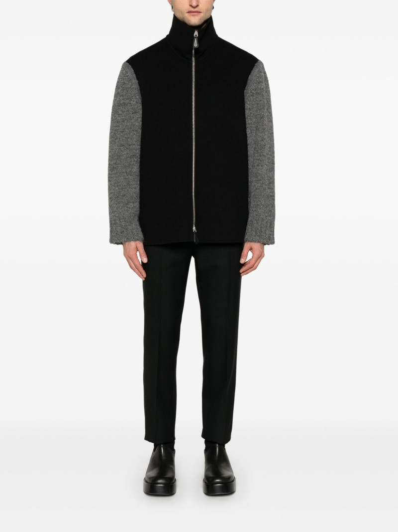 Jil Sander colourblock jacket outlook