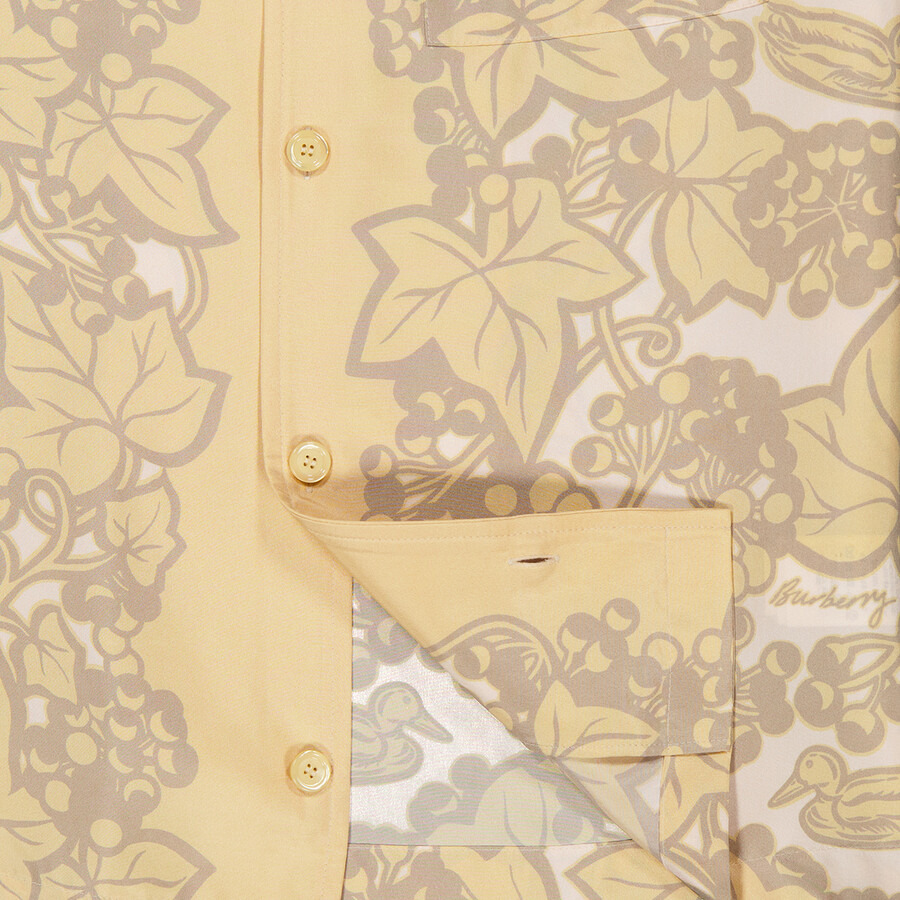 Burberry Ivy Print Silk Pyjama Shirt - 2