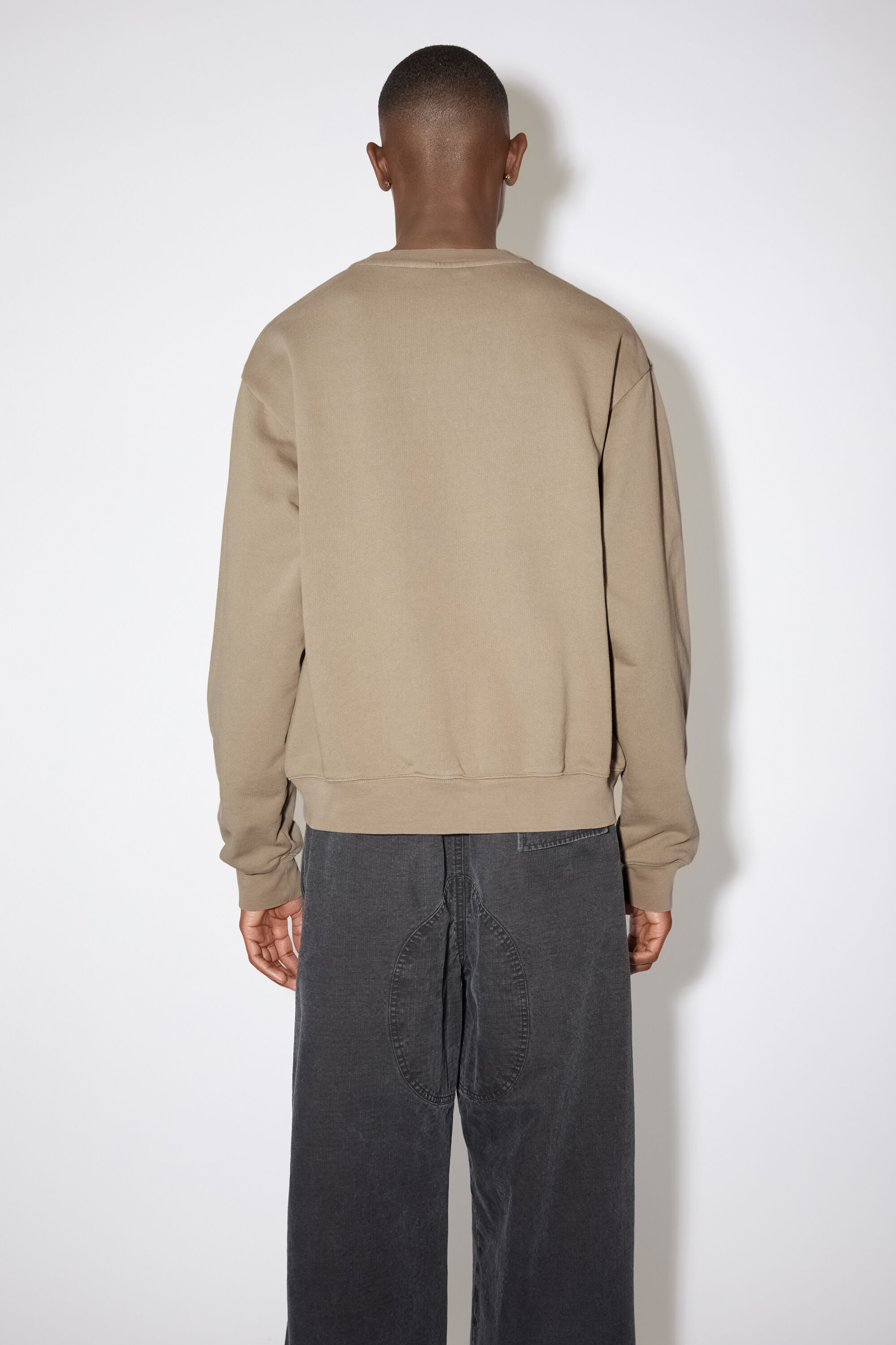 Glow in the dark logo sweater - Dark beige - 3