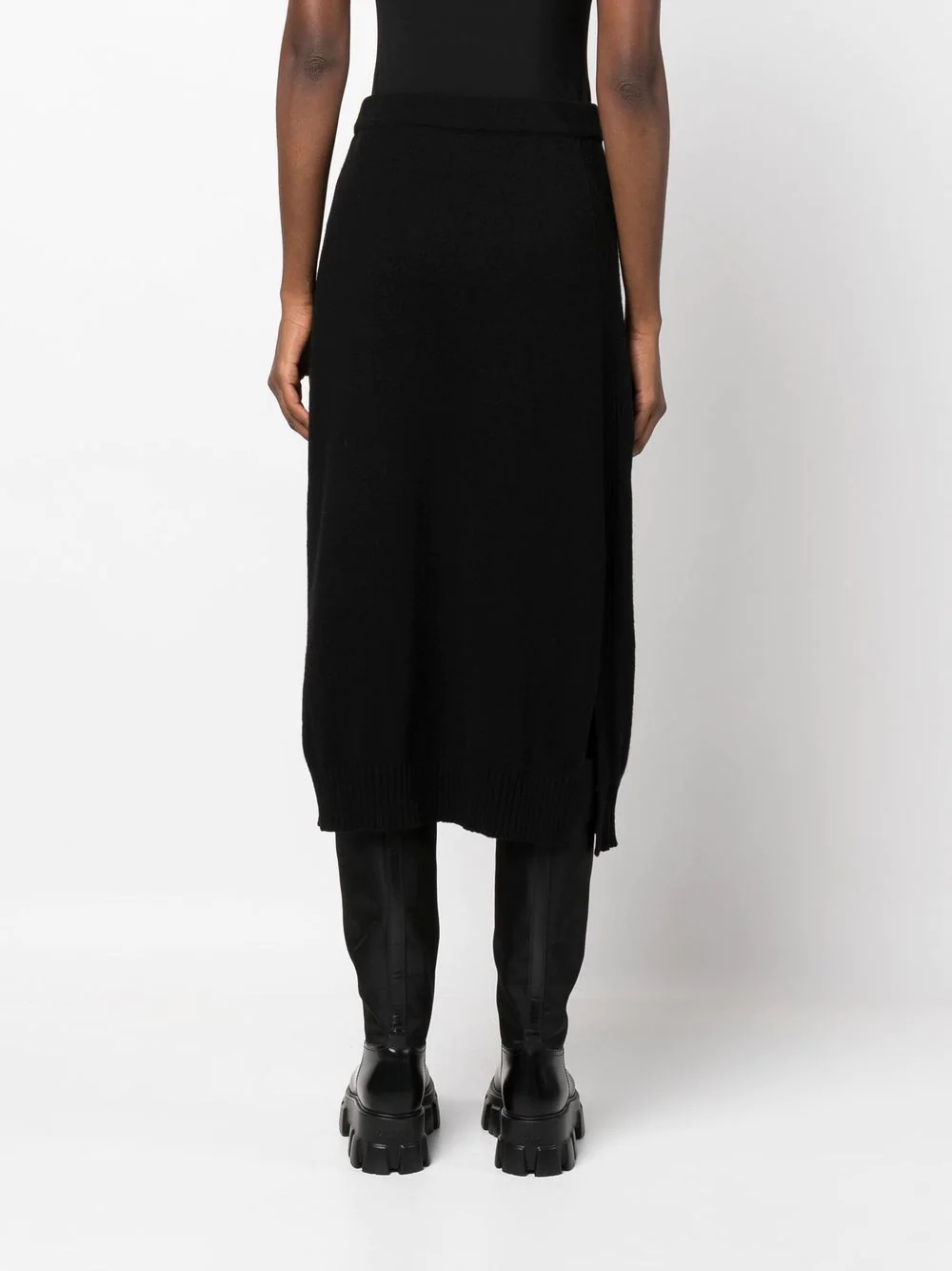 knitted straight skirt - 4