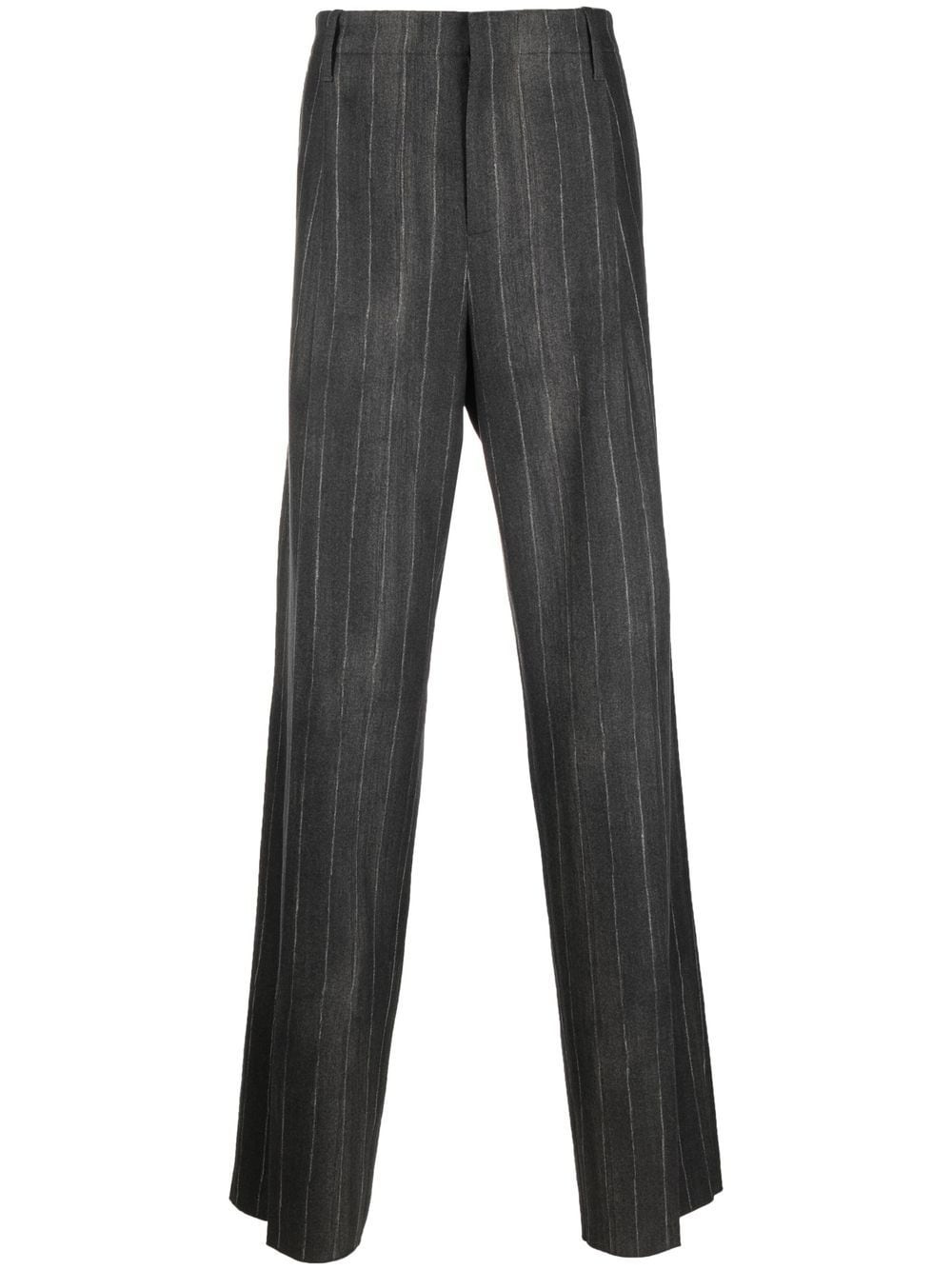 striped tailored trousers - 1