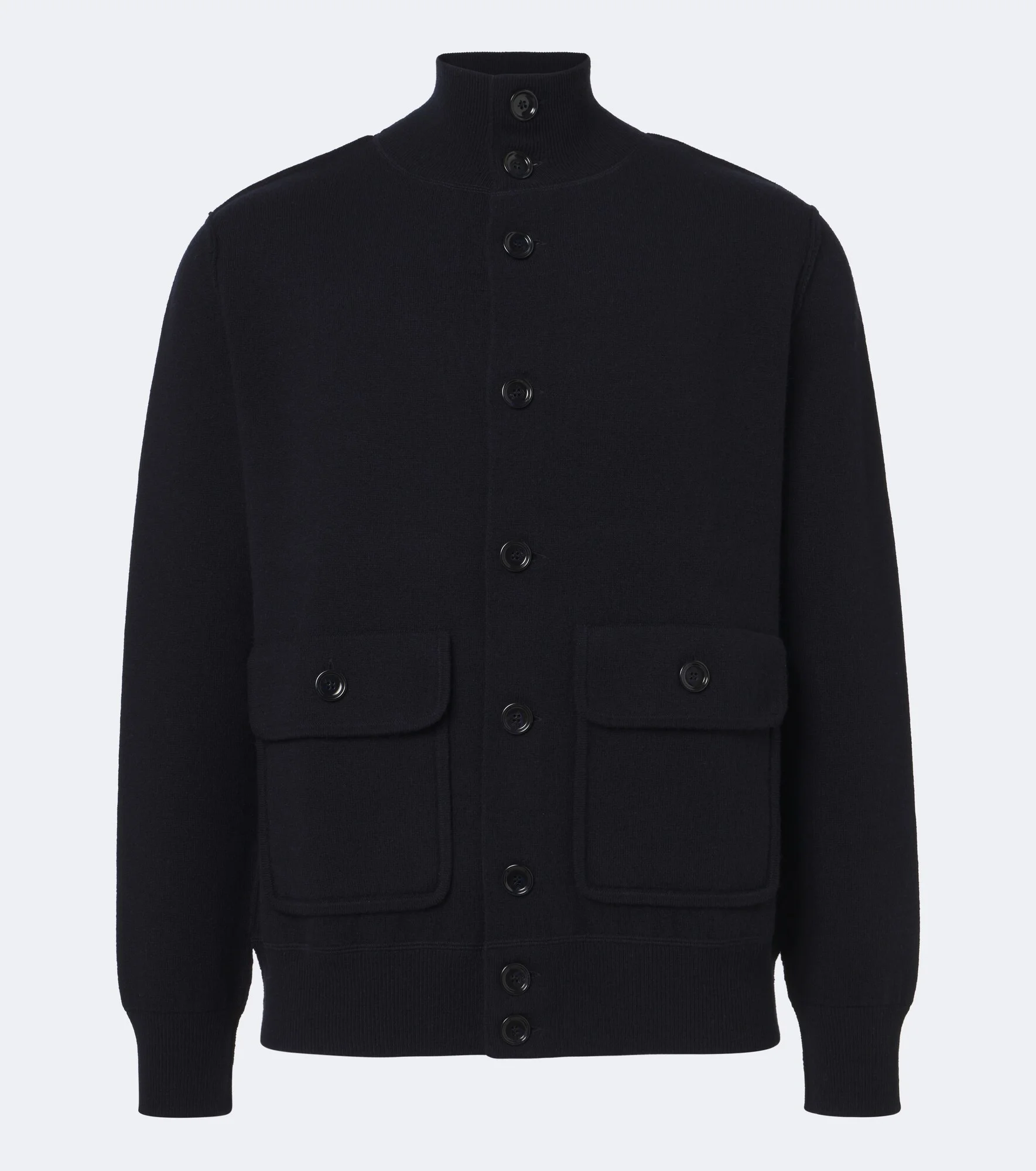Wool and cashmere jacket - 1