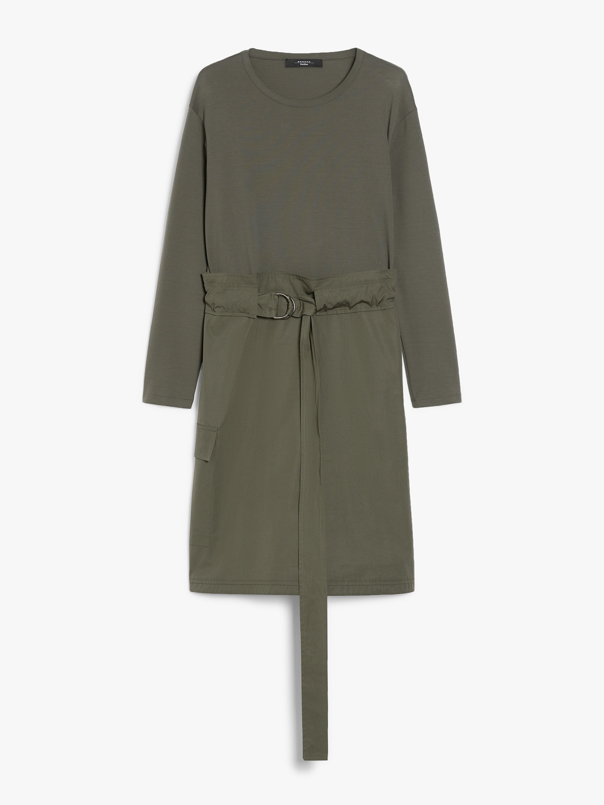 BRATTO Cotton poplin and jersey dress - 1