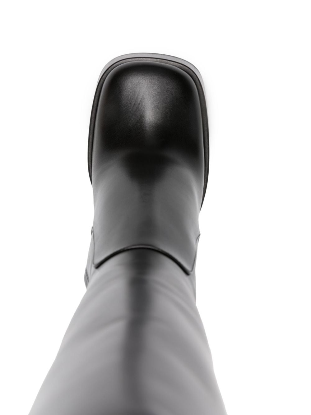 125mm leather boots - 4