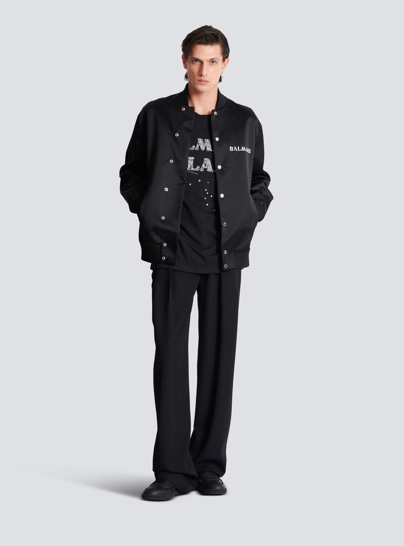 Balmain Embroidered Balmain Galaxy T-shirt outlook