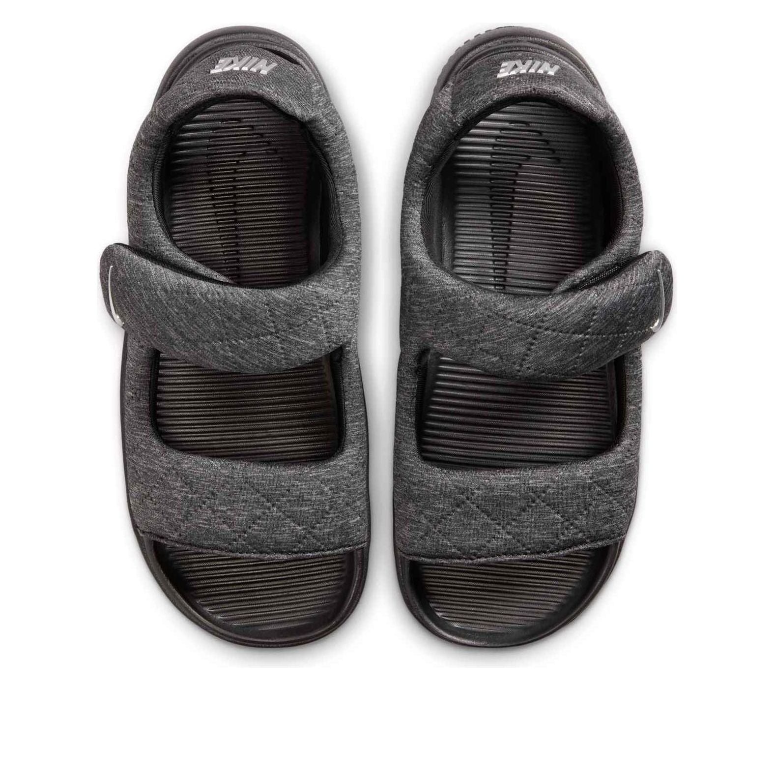 (WMNS) Nike Calm SE Sandals 'Black Metallic Silver' HJ9000-002 - 4