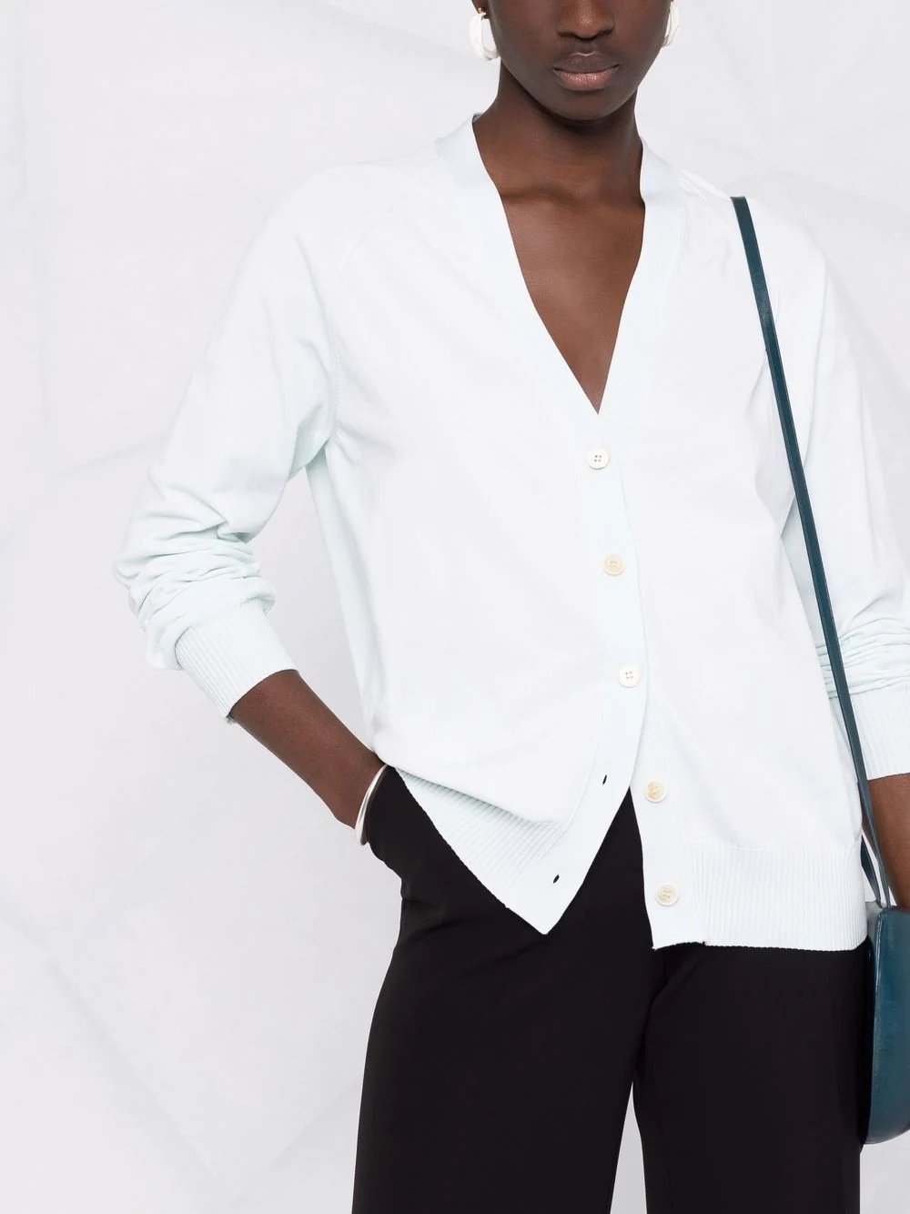 V-neck cardigan - 5