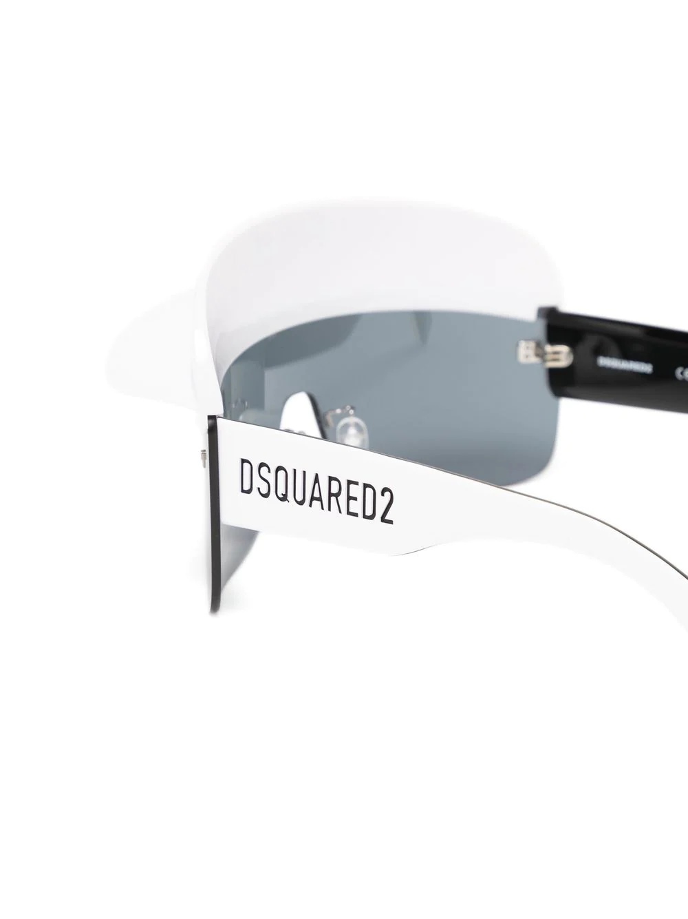 logo-print pilot-frame sunglasses - 3