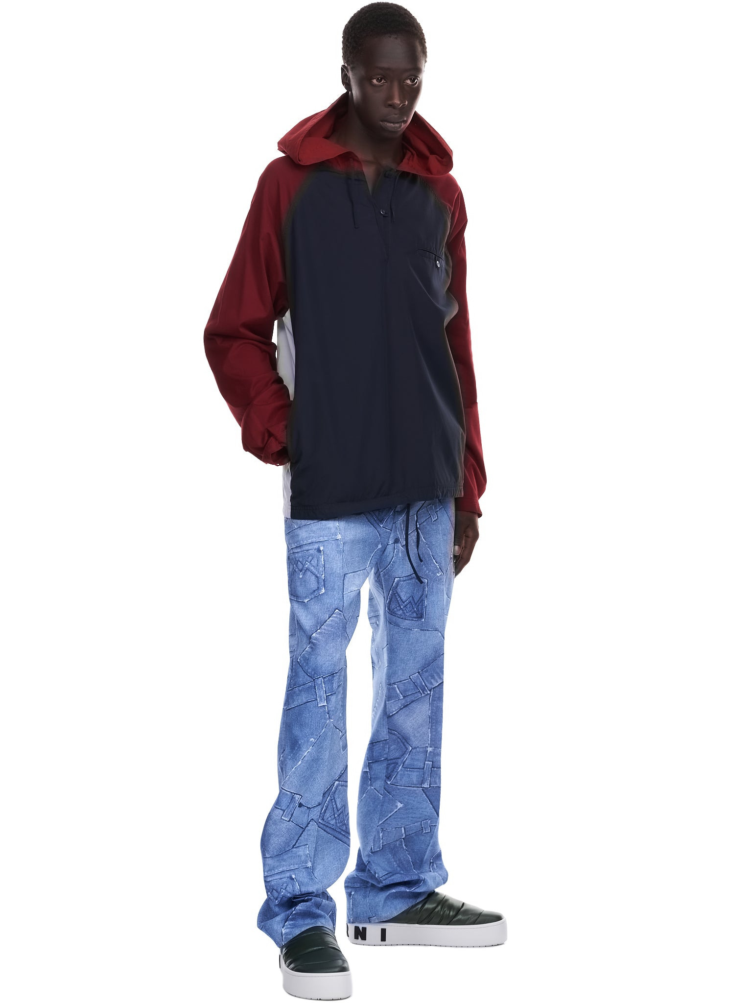 Colorblock Cotton Parka - 6