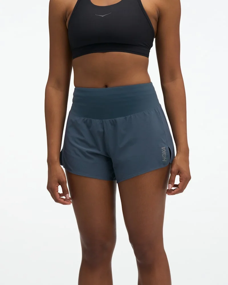 Women's Glide Short MR 3.5" Brief in Varsity Navy - 1