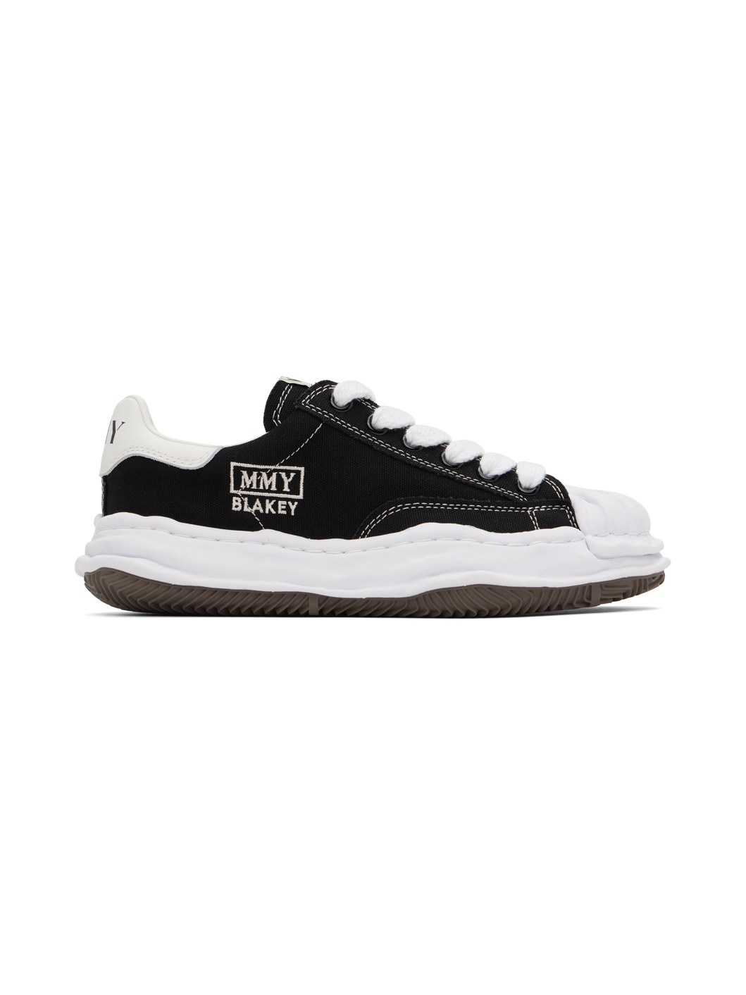 Black 'Blakey' OG Sole Canvas Sneakers - 1