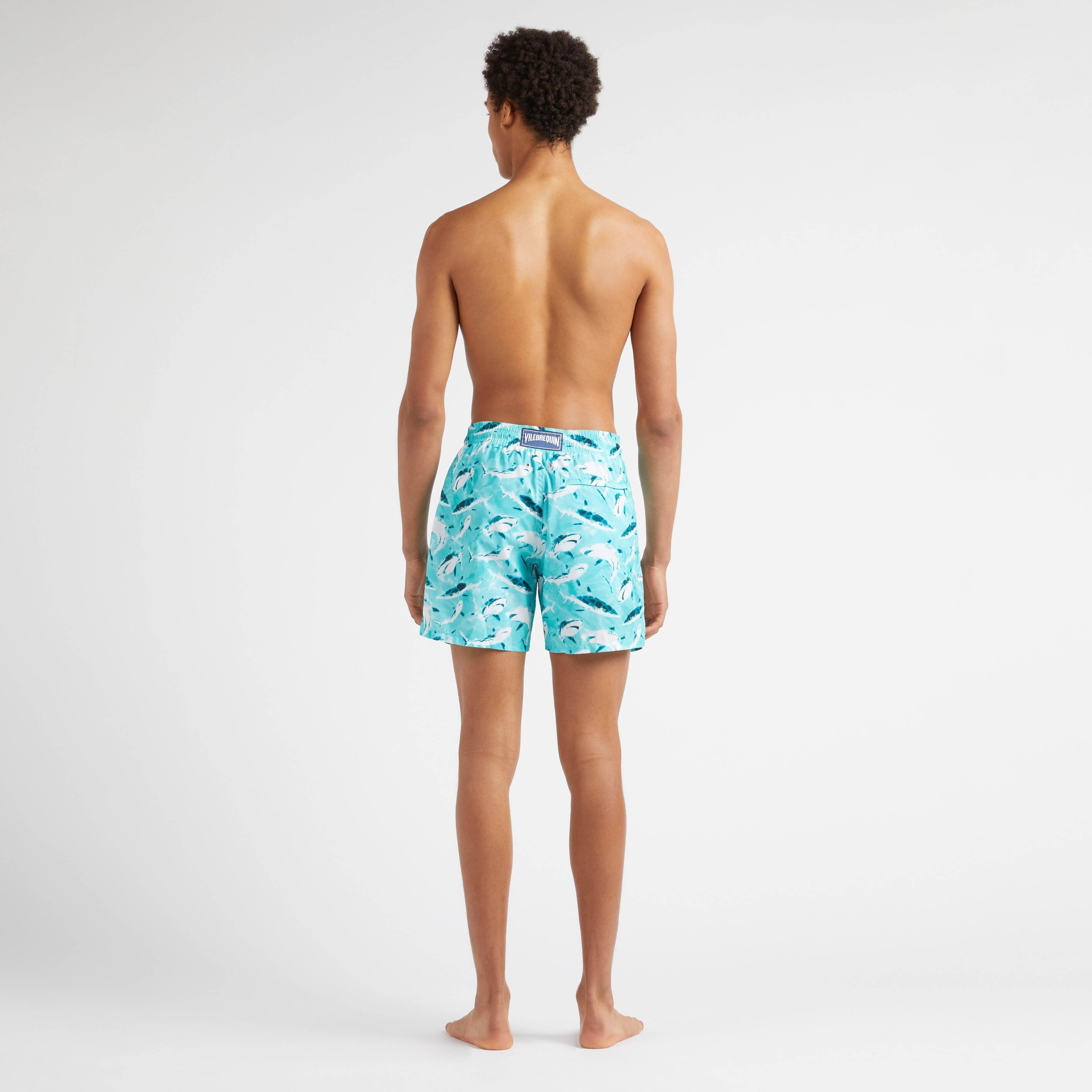 Men Ultra-Light and Packable Swim Trunks Requins - 4