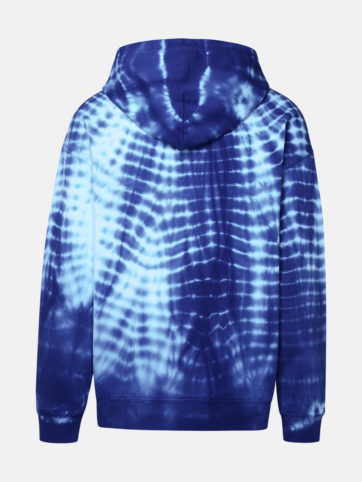 'AOP SOUNDWAVES' BLUE COTTON SWEATSHIRT - 3