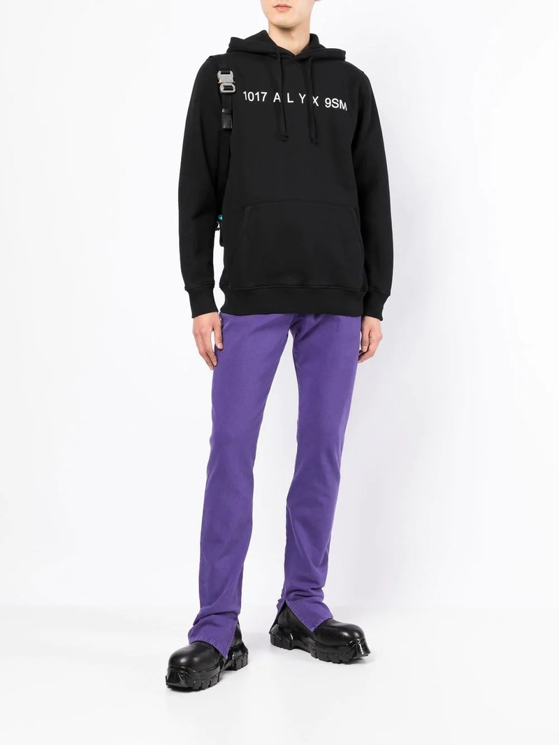 1017 ALYX 9SM mid-rise flared jeans outlook