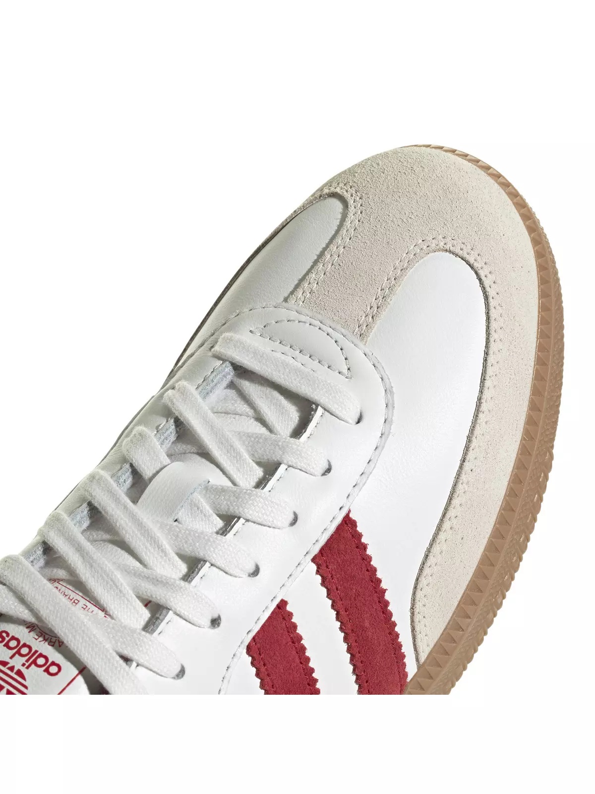 Originals Samba OG "Core White/Better Scarlet/Shadow Red" Men's Shoe - 7