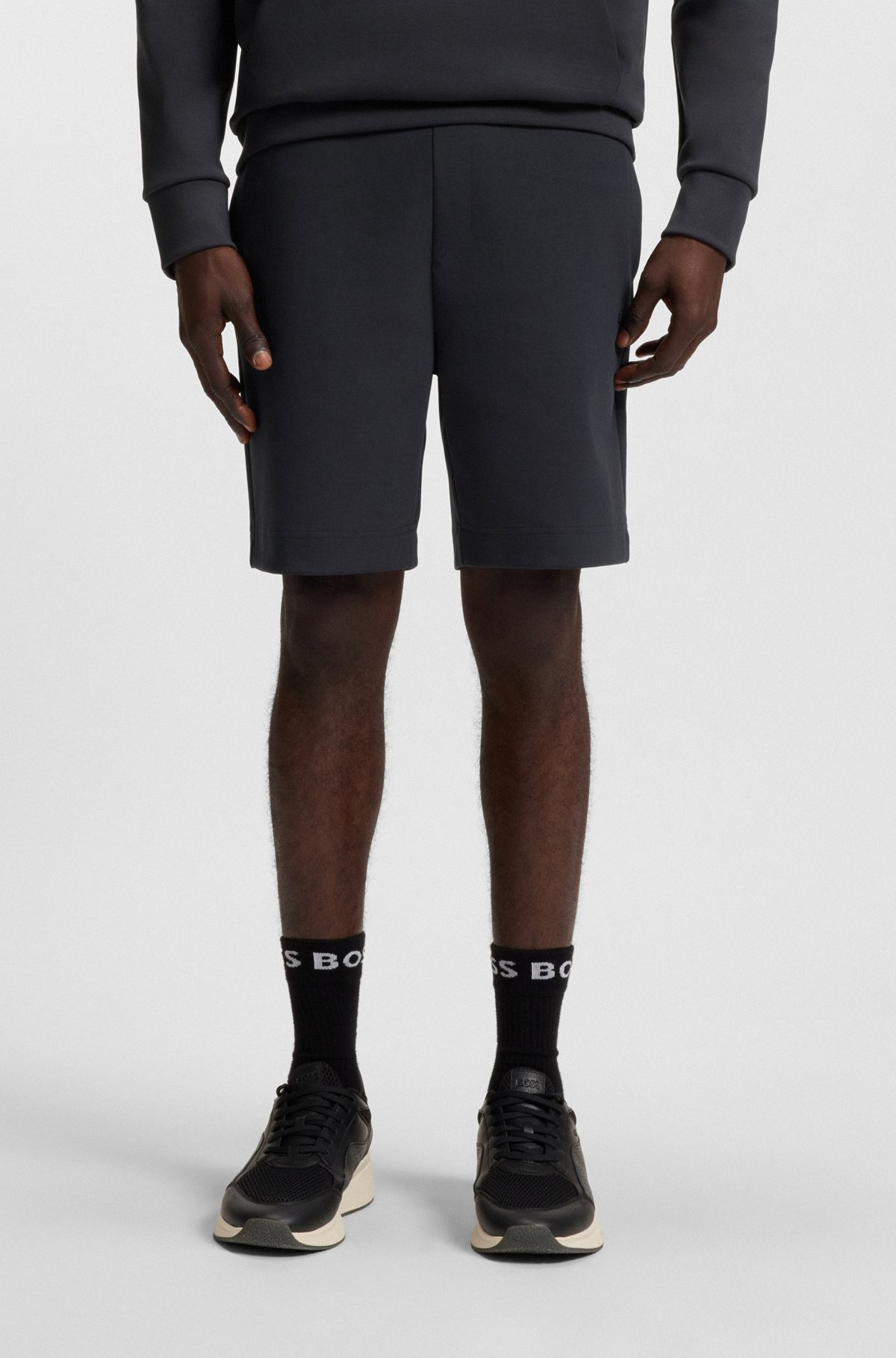 SHORTS WITH STRIPE DETAILS - 2