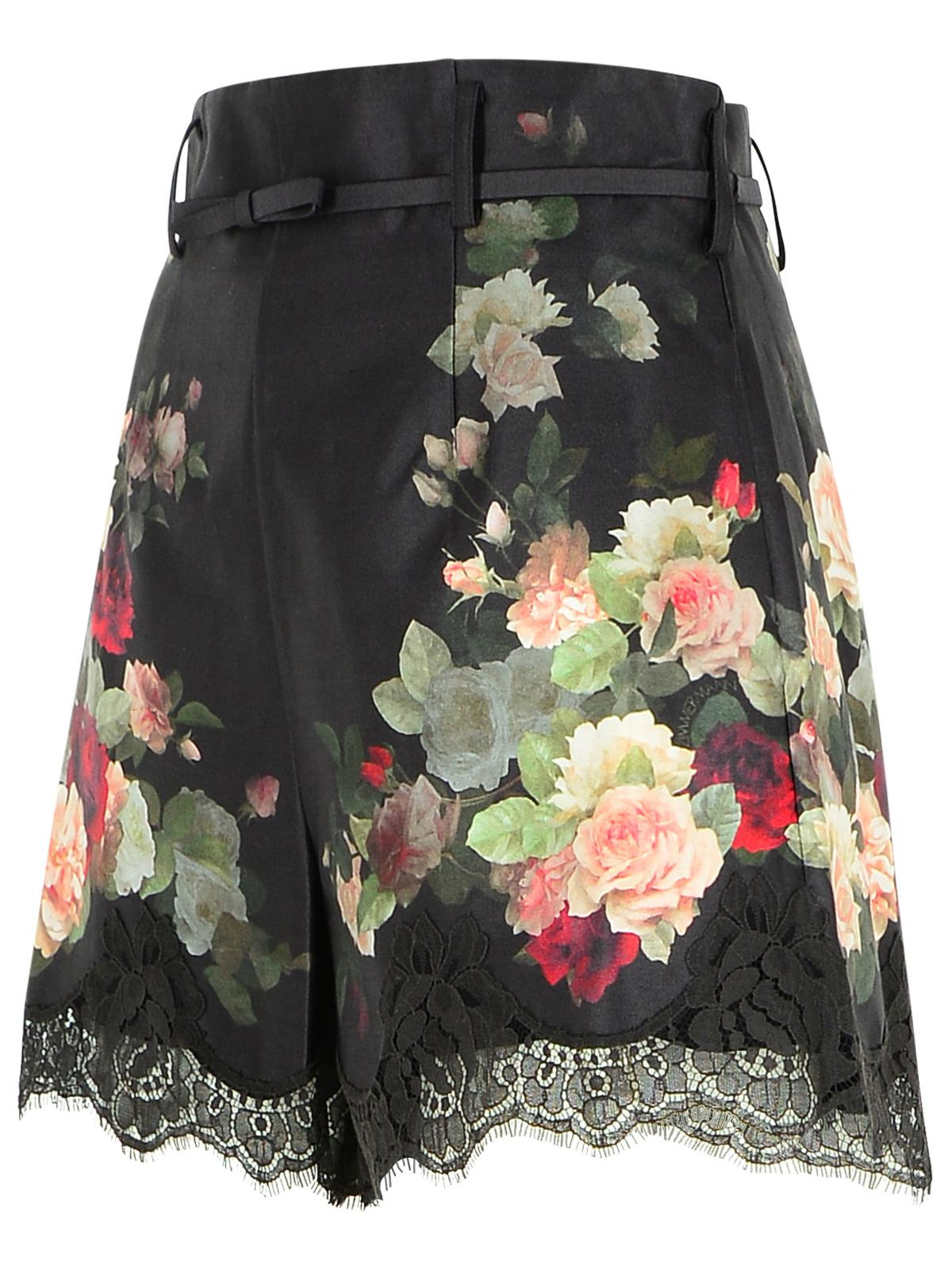 Zimmermann Black Silk Blend Shorts Women - 2
