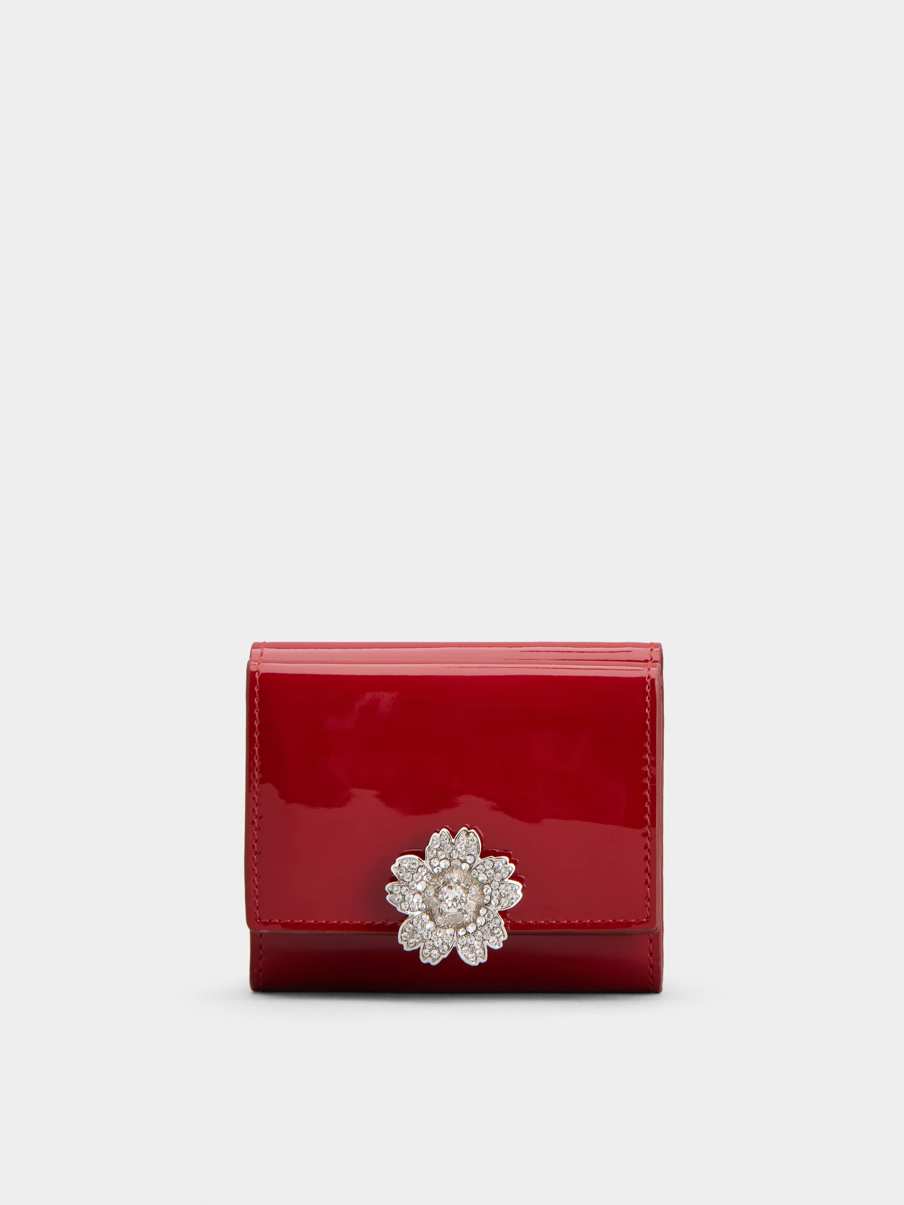 RV Bouquet Wallet in Patent Leather - 1