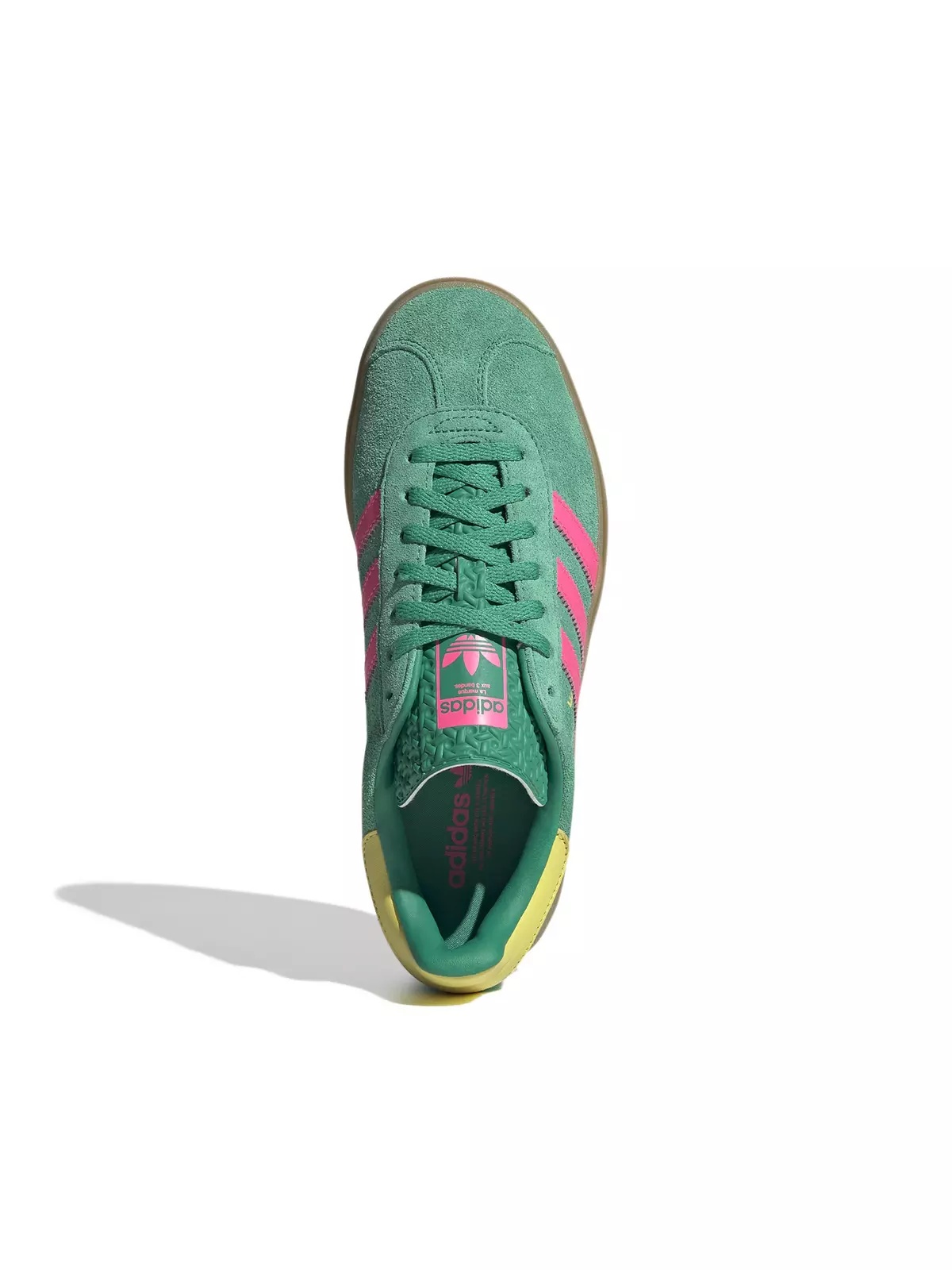 Originals Gazelle Bold "Court Green/Lucid Pink/Pure Sulfur" Women's Shoe - 8