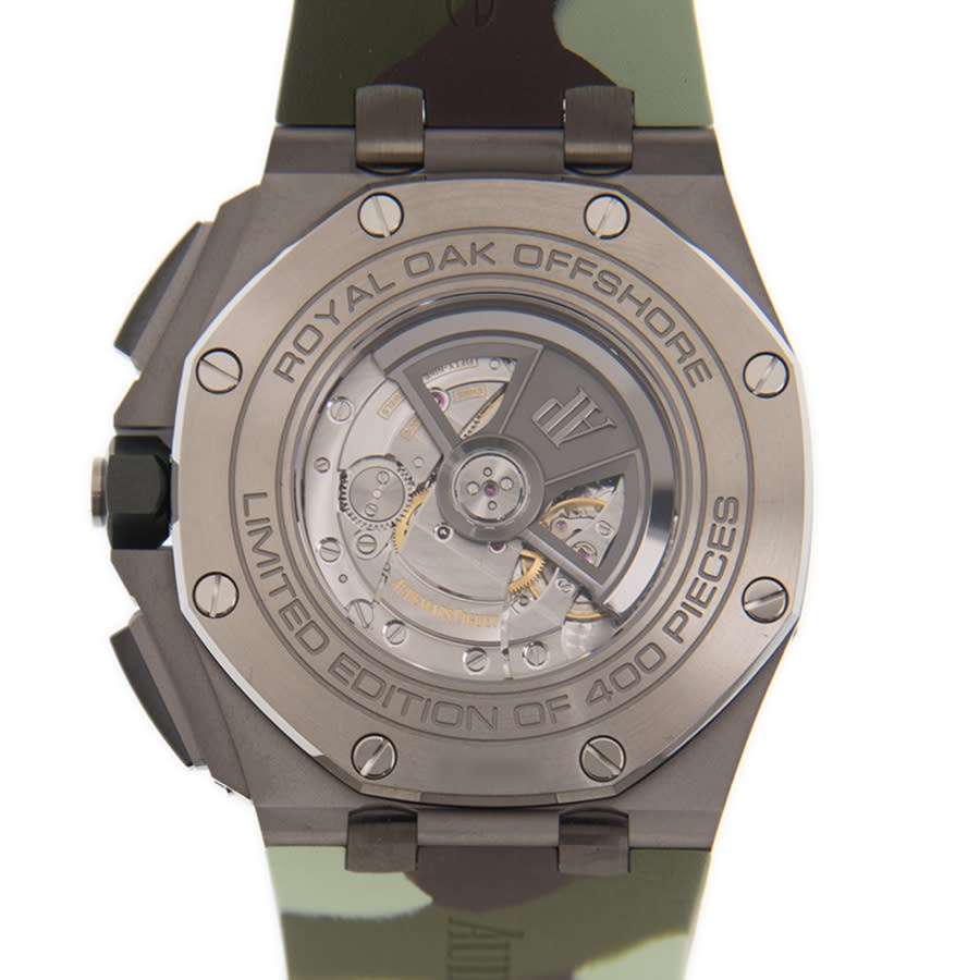 Audemars Piguet Royal Oak Offshore Chronograph Green Dial Men's Watch 26400SO.OO.A055CA.01 - 4