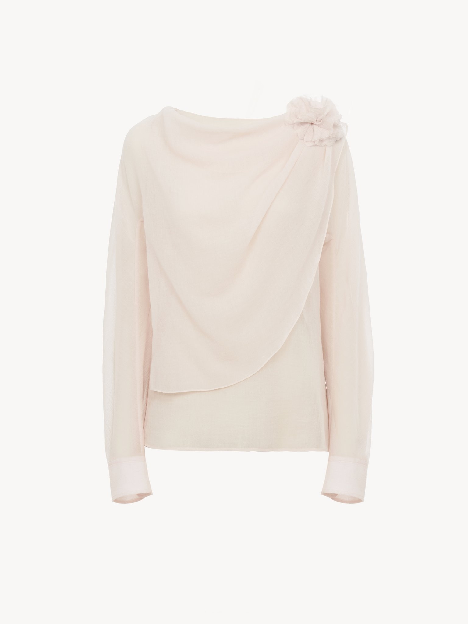 DRAPED BOAT-NECK TOP - 2