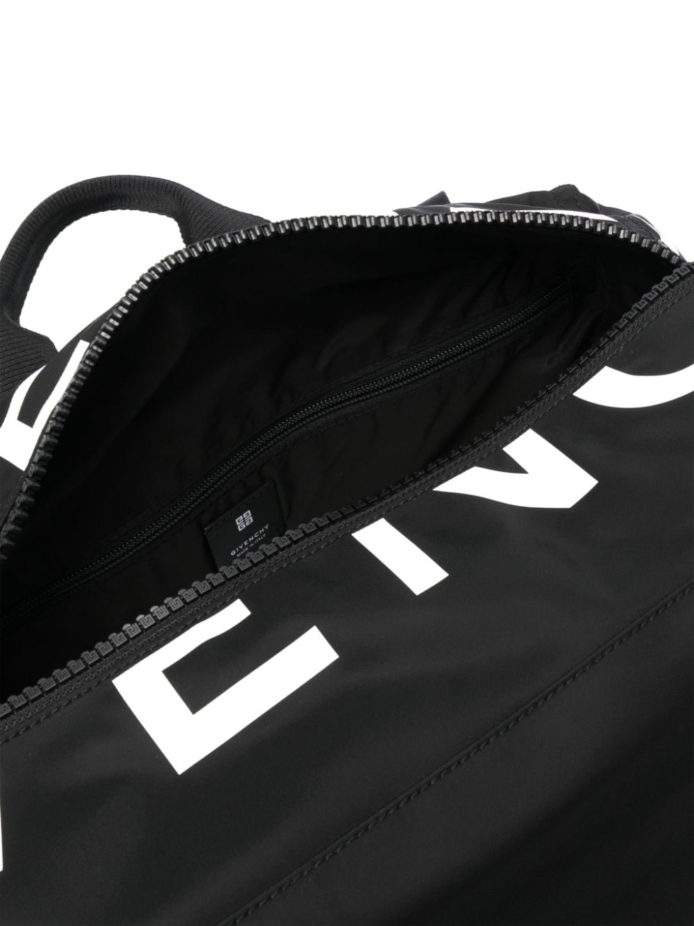 logo-print G-zip holdall - 4