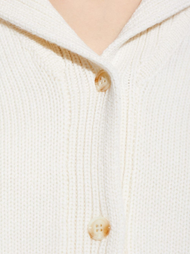 Mora hooded buttoned cardigan 5