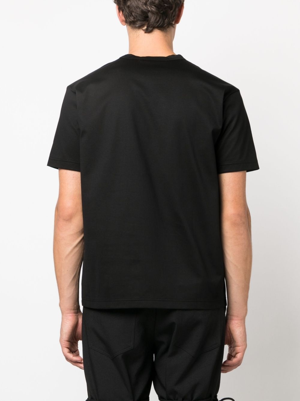 logo-print cotton T-shirt - 4