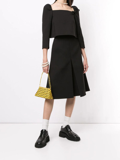 SHUSHU/TONG A-line midi skirt outlook