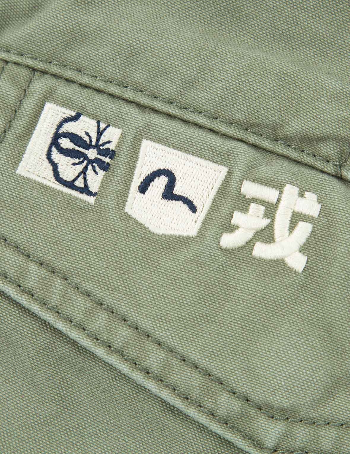 GODHEAD EMBROIDERY CARGO SHORTS - 13