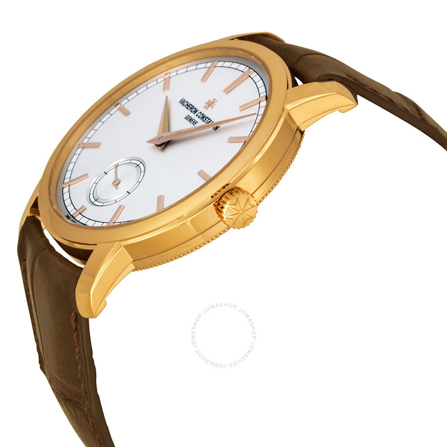 Vacheron Constantin Traditionnelle Manual Wind Silver Dial Brown Leather Men's Watch 82172000R-9382 - 2