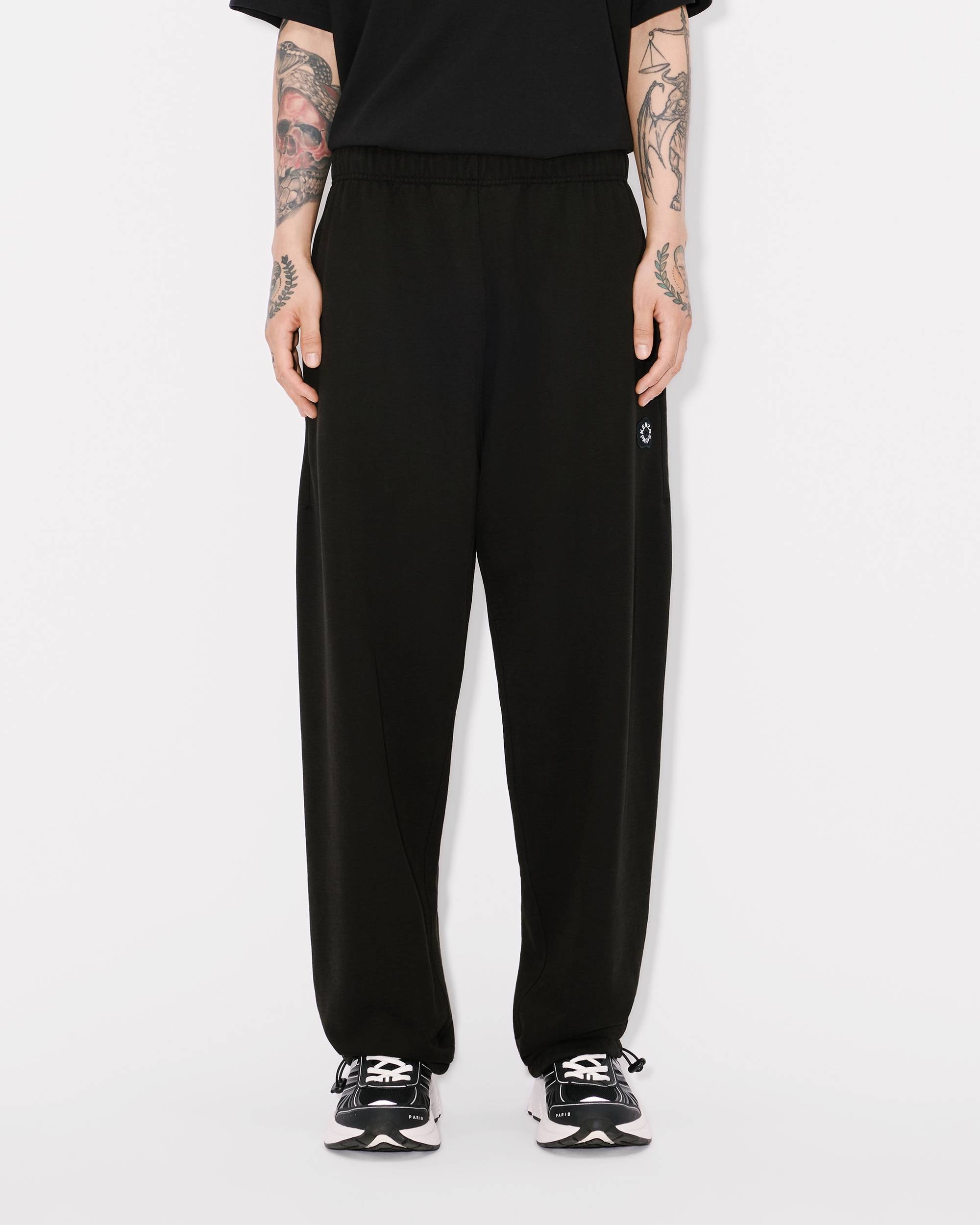 'Boke Flower 2.0' embroidered straight jogpants in cotton - 4