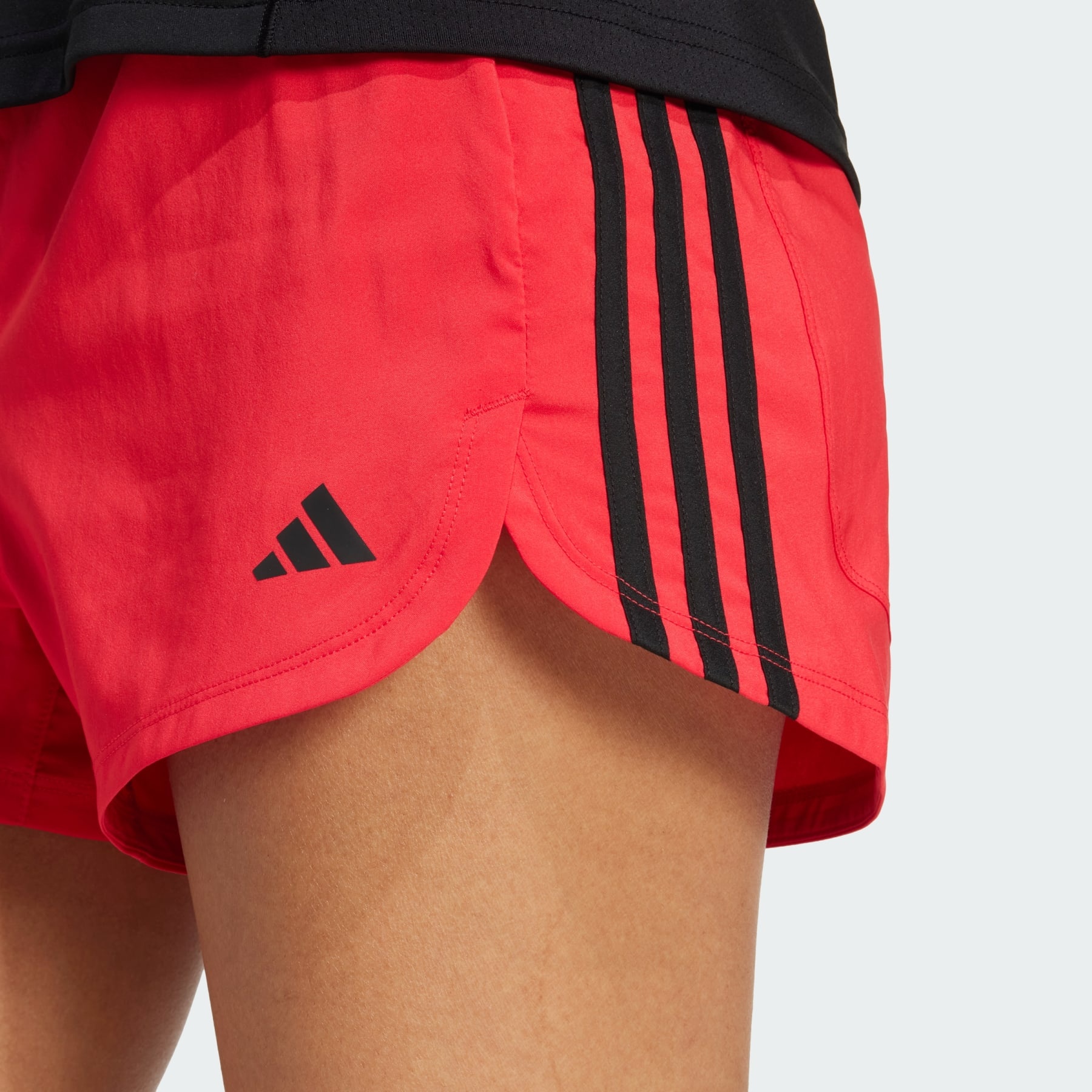 Pacer Training 3-Stripes Woven High-Rise Shorts - 5