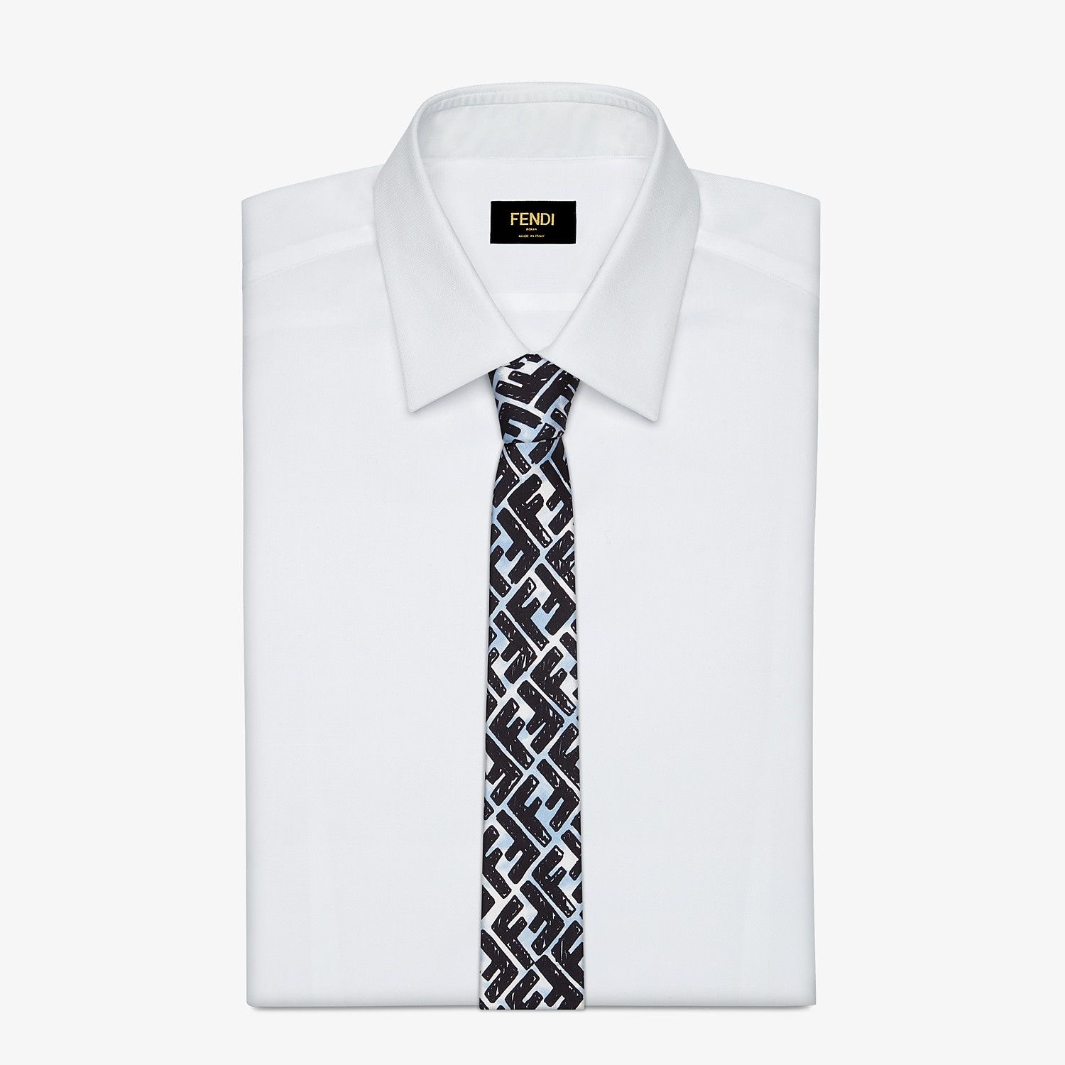 Fendi Roma Joshua Vides silk tie - 2