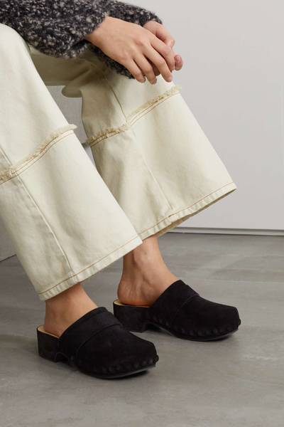 Chloé Joy suede clogs outlook